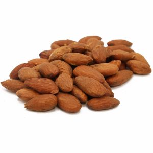 Dry Roasted Almonds - Whole Redskin, Unsalted